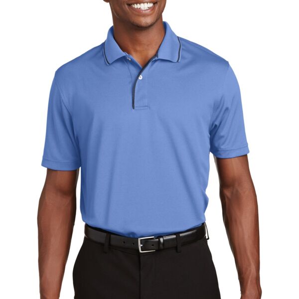 Dri Mesh ® Polo with Tipped Collar and Piping Thumbnail